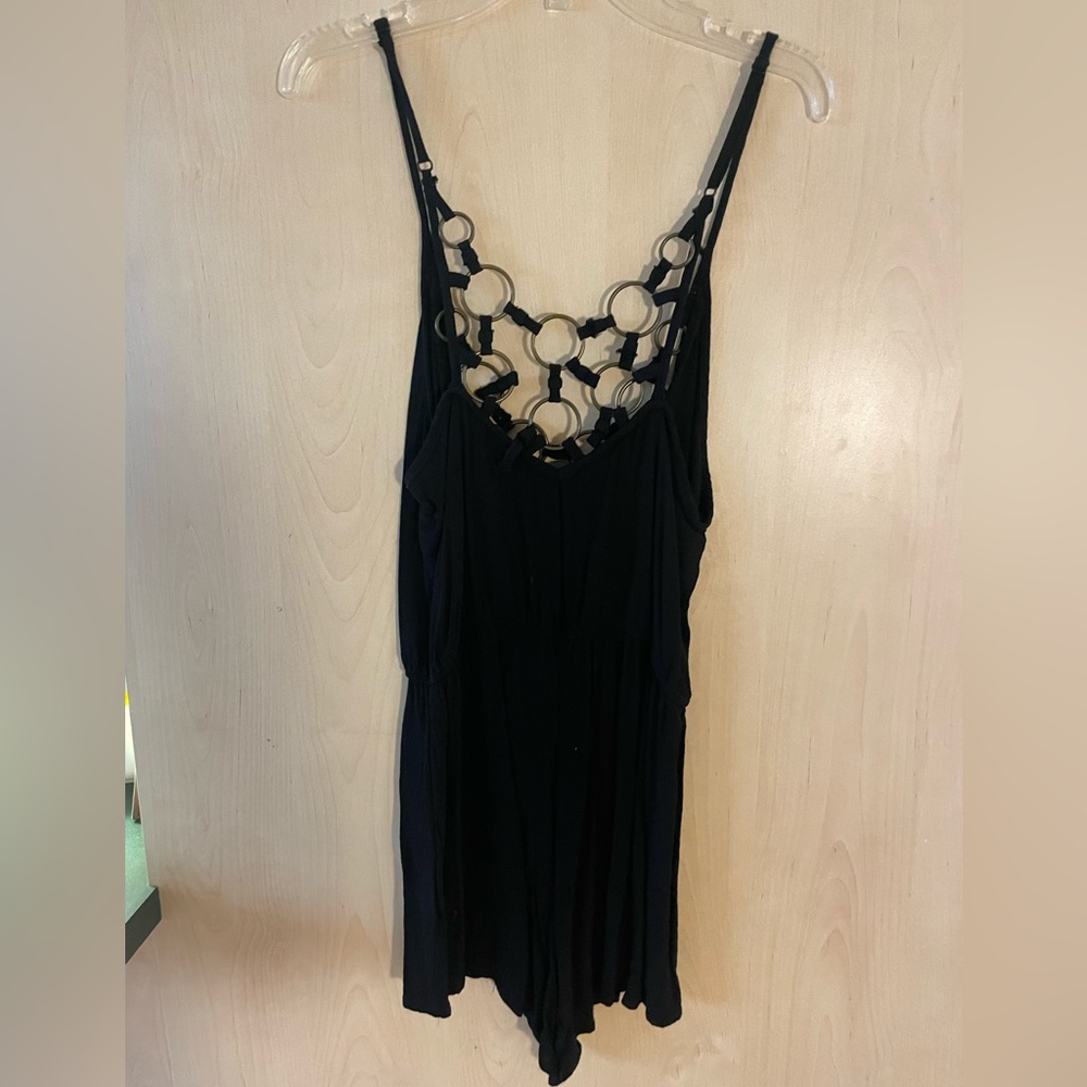 LF Millau black gold circle chain top